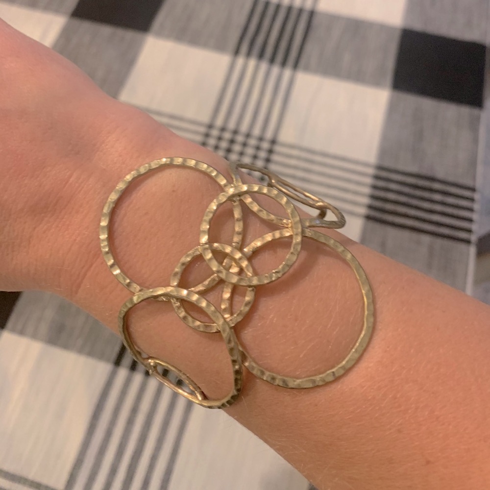 Matte Gold Cuff Bracelet